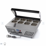  Σαλατιέρα - Επιτραπέζια - 67L - 8 x 1/6 GN